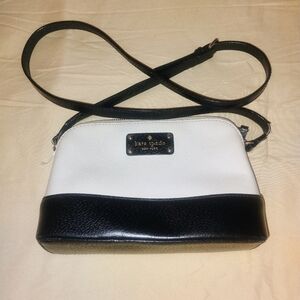 Kate Spade Two-Tone Black and White Crossbody Bag